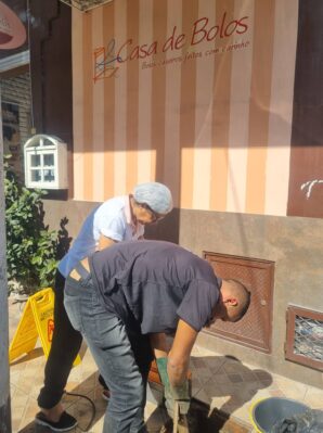 Fotos de serviços prestados para clientes